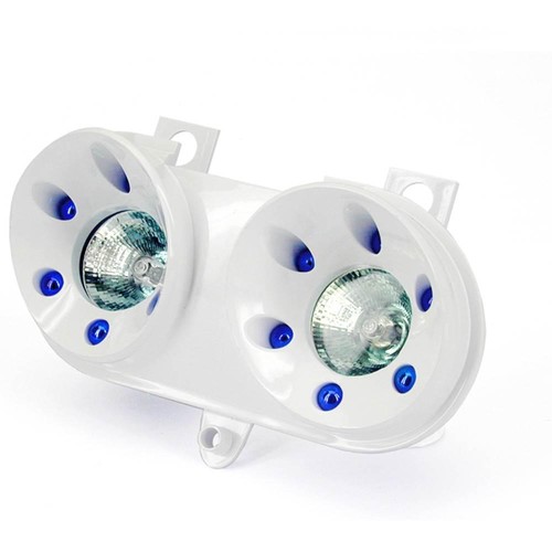 Maschera faro alogeno - alogeno, bianco