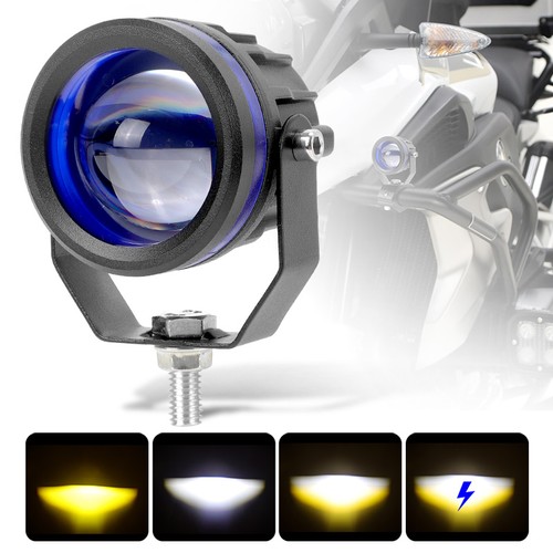 Faro moto led - faro, blu