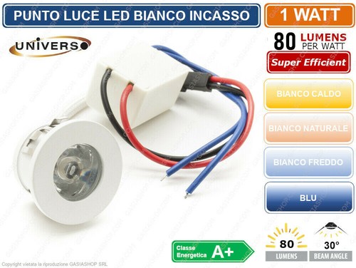 Faro faretto led punto - punto, luce