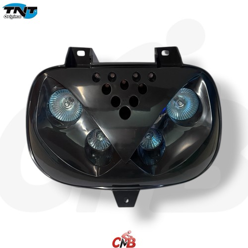 Maschera faro anteriore nero - anteriore,