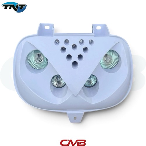 Maschera faro anteriore - maschera, bianca