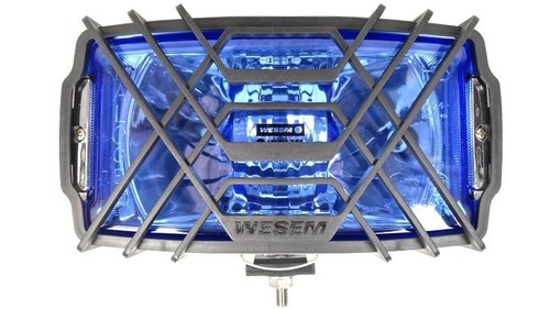 Faro proiettore blu cromo - proiettore,